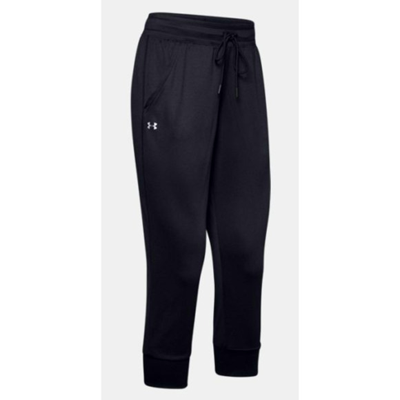 Under Armour Heat Gear Women's Solid Black Loose Fit Joggers - XS NWT - Picture 1 of 3
